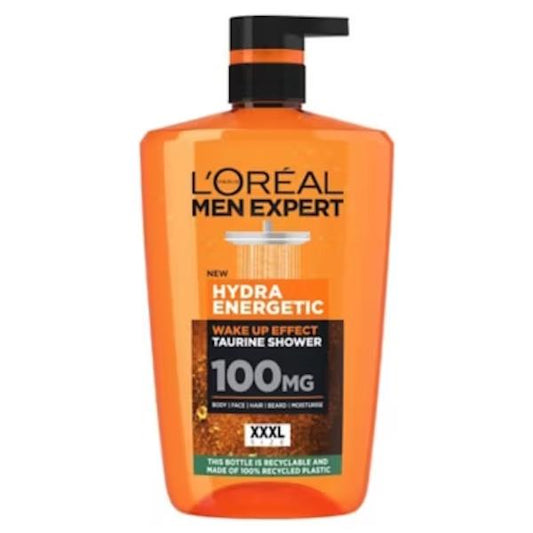 L'Oreal Men Expert Hydra Energetic Taurine Shower Gel 1L
