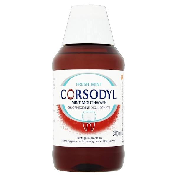 Corsodyl Fresh Mint Mouthwash 300ml