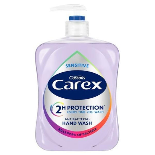 Carex Sensitive Antibacterial Handwash 500ml
