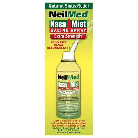Neilmed Nasamist Saline Spray Extra Strength 125ml