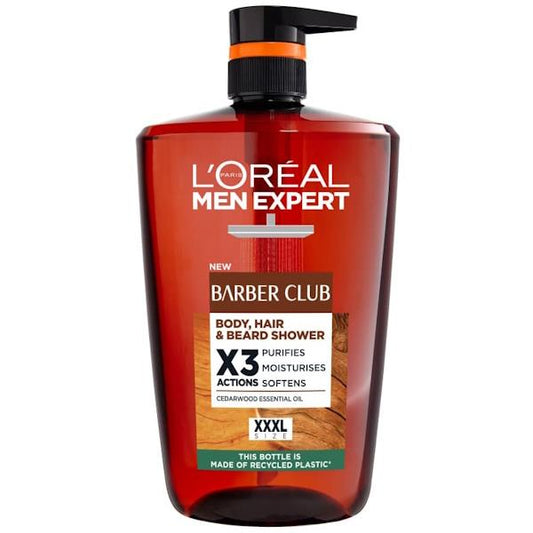 L'Oreal Men Expert Barber Club Shower Gel 1L