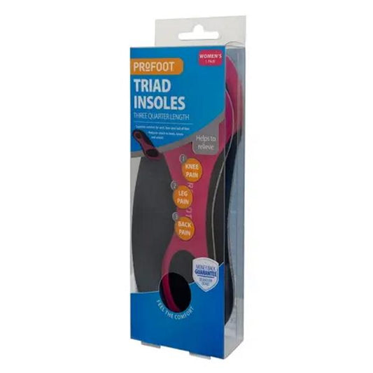 Profoot Triad Three Quarter Length Insoles Women's One Pair