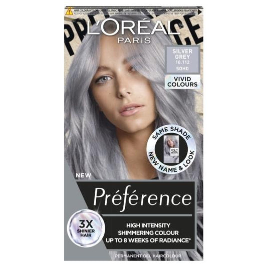 L'Oreal Preference Vivids 10.112 Silver Grey
