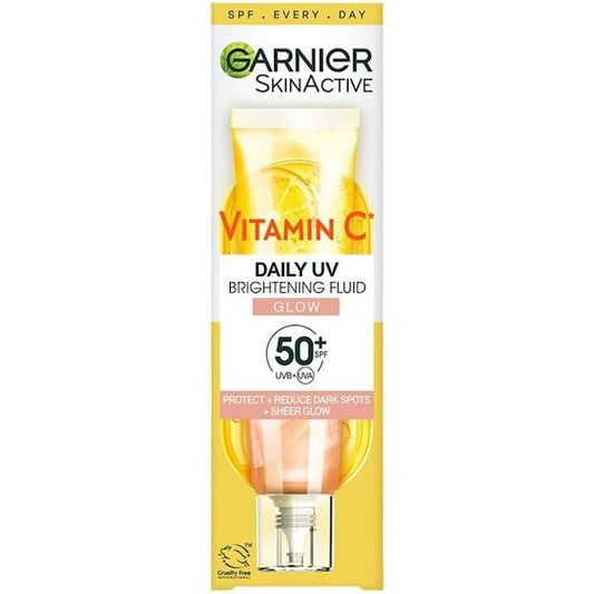 Garnier Skin Active Vitamin C Daily UV Brightening Fluid Glow SPF50+ 40ml
