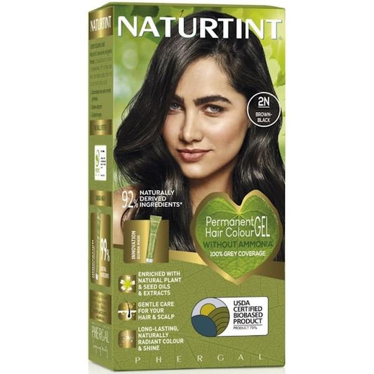Naturtint Hair Colour Gel 2N Brown Black