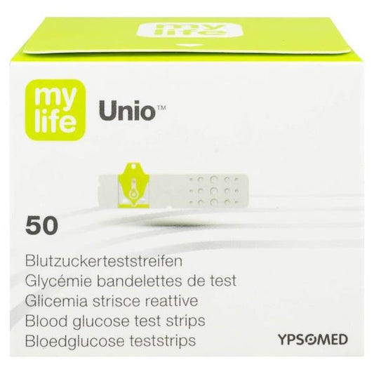 Mylife Unio 50 Blood Glucose Test Strips