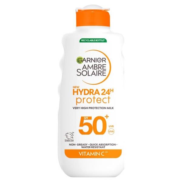 Garnier Ambre Solaire Hydra 24 Protect SPF50+ Sun Lotion 175ml