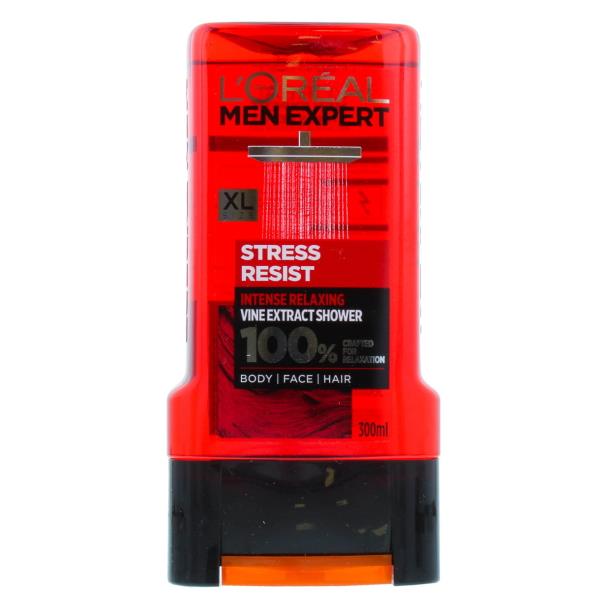 L'Oreal Men Expert Stress Resist Vine Extract Shower Gel 300ml