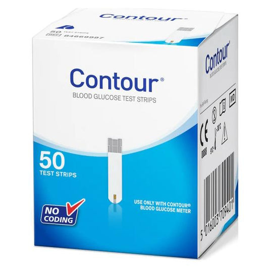 Contour 50 Blood Glucose Test Strips