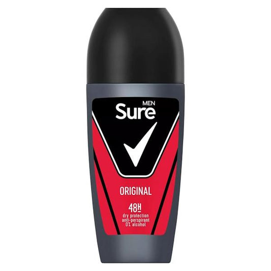 Sure Men Original Dry Anti-Perspirant Roll On 50ml