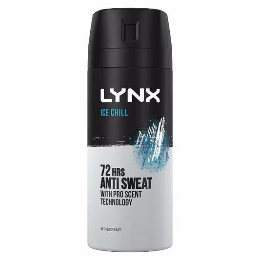 Lynx Ice Chill Antiperspirant Spray 150ml