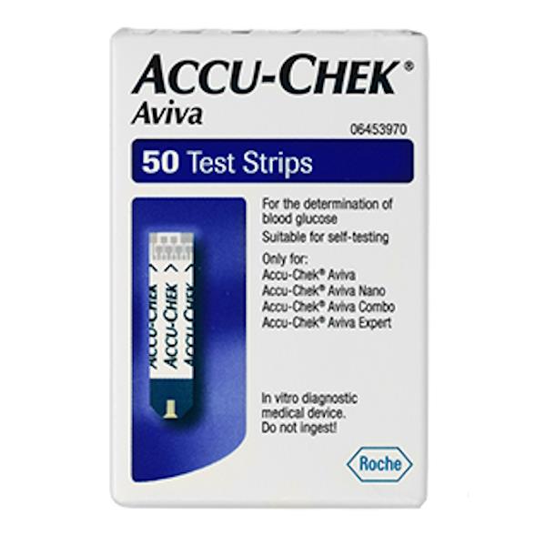 Accu-Chek Aviva 50 Blood Glucose Test Strips