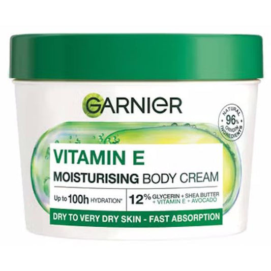 Garnier Vitamin E Moisturising Body Cream 380ml