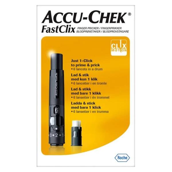 Accu-Chek FastClix Finger Pricker Lancing Device (Inc. VAT)