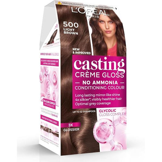 L'Oreal Casting Creme Gloss Hair Colour 500 Light Brown