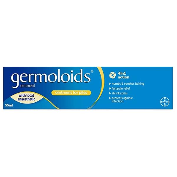 Germoloids Ointment For Piles 55ml