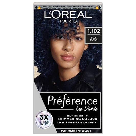 L'Oreal Preference Vivids 1.102 Blue Black