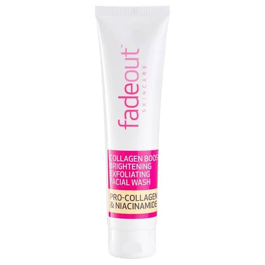 Fadeout Collagen Boost Brightening Exfoliating Facial Wash 100ml
