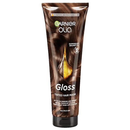 Garnier Olia Gloss Tinted Hair Mask Expensive Brunette 150ml