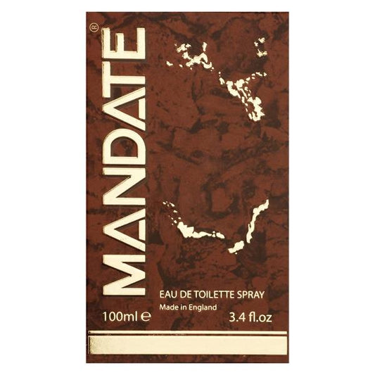 Mandate Eau De Toilette Spray 100ml