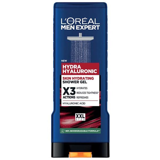 L'Oreal Men Expert Hydra Hyaluronic Shower Gel 400ml