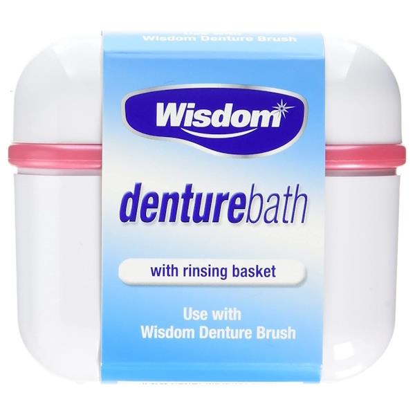 Wisdom Denture Bath (Colours Vary)