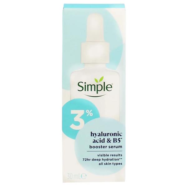 Simple Hyaluronic Acid & B5 Booster Serum 30ml