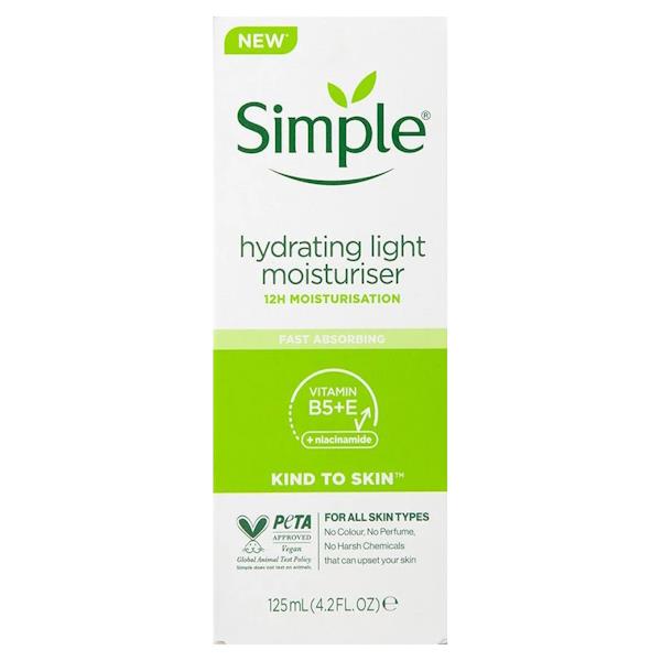 Simple Hydrating Light Moisturiser 125ml