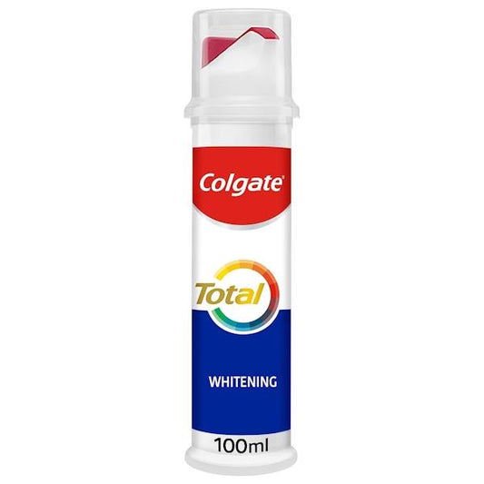 Colgate Total Whitening Toothpaste Pump 100ml