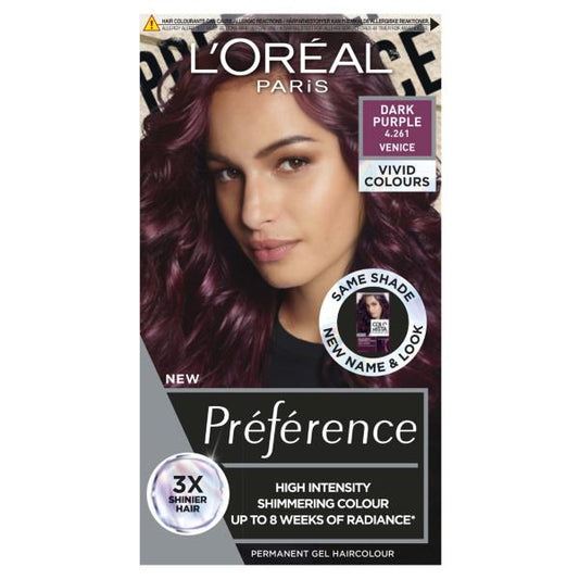 L'Oreal Preference Vivids 4.261 Dark Purple