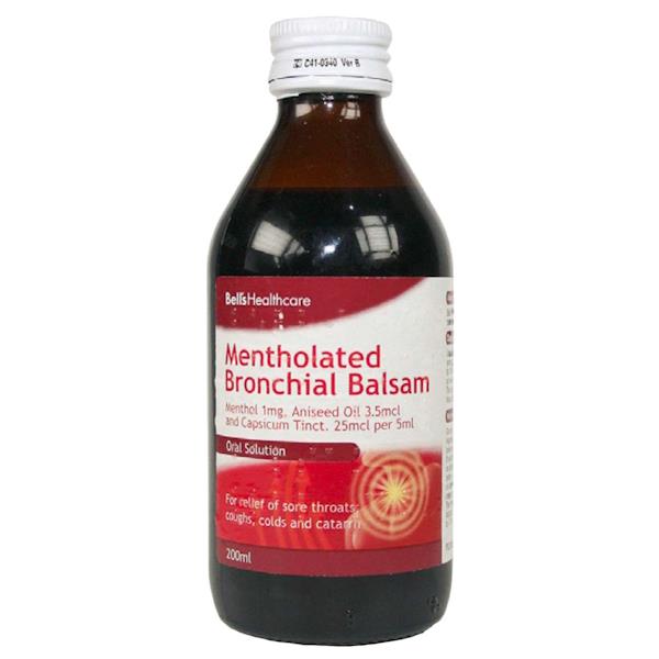 Bell's Mentholated Bronchial Balsam 200ml