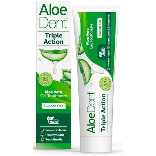 Aloe Dent Triple Action Aloe Vera Gel Toothpaste 100ml