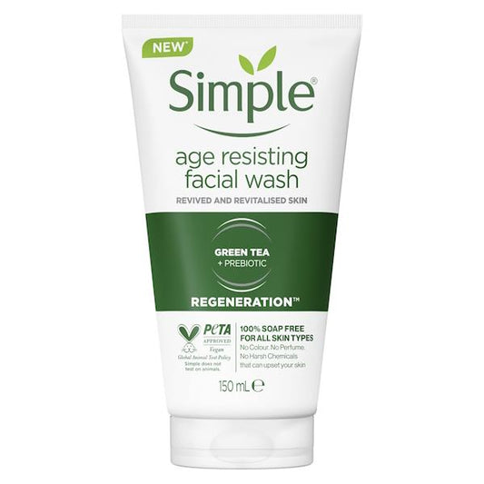 Simple Age Resisting Facial Wash 150ml