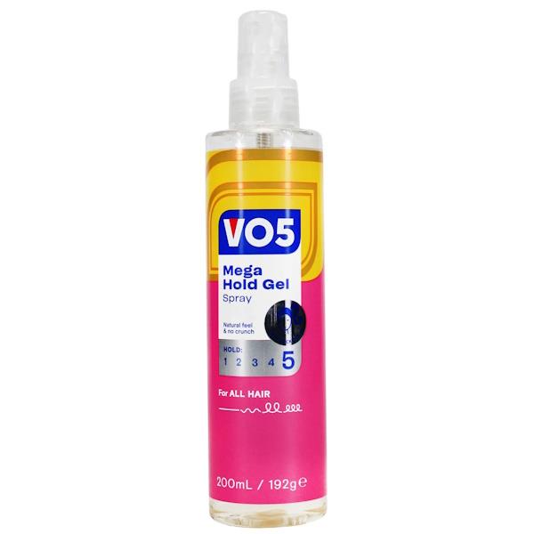VO5 Mega Hold Gel Spray 200ml