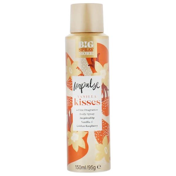 Impulse Vanilla Kisses Bodyspray 150ml