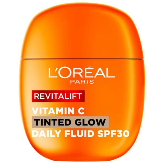 L'Oreal Revitalift Vitamin C Tinted Glow Daily Fluid SPF30 40ml