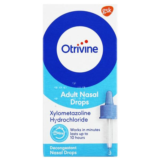 Otrivine Adult Nasal Drops 10ml