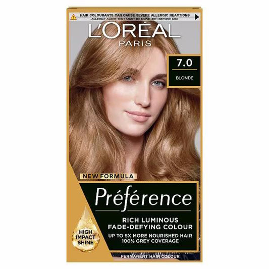 L'Oreal Preference Permanent Colour 7.0 Blonde