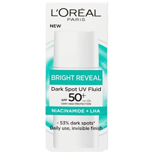 L'Oreal Bright Reveal Dark Spot UV Fluid SPF50+ 50ml