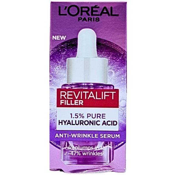 L'Oreal Revitalift Filler 1.5% Hyaluronic Acid Serum 15ml