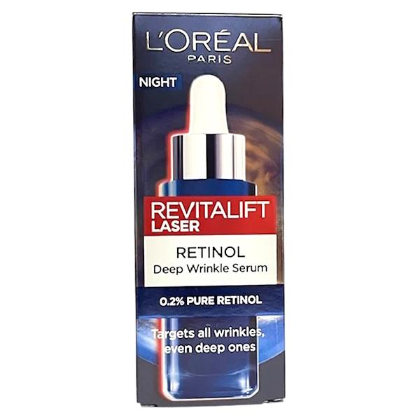 L'Oreal Revitalift Laser Retinol Night Deep Wrinkle Serum 30ml