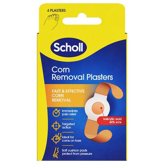 Scholl Corn Removal Plasters 4 Plasters