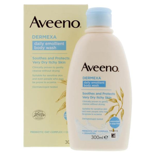 Aveeno Dermexa Daily Emollient Body Wash 300ml