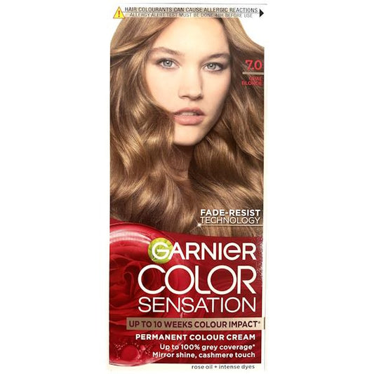 Garnier Color Sensation Permanent Colour Cream 7.0 Opal Blonde