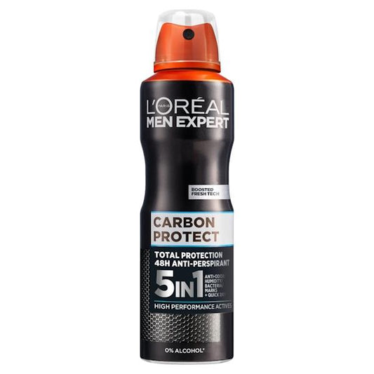 L'Oreal Men Expert Carbon Protect Anti-Perspirant Spray 150ml