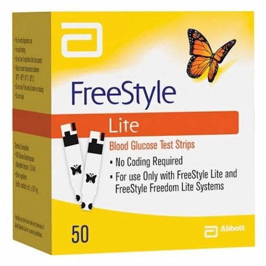 FreeStyle Lite 50 Blood Glucose Test Strips