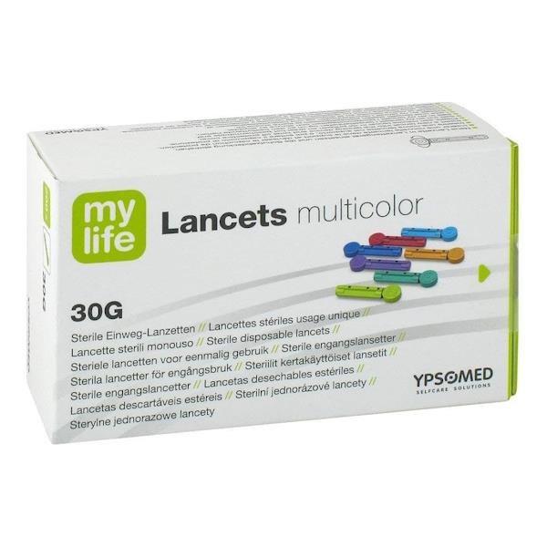 Mylife Lancets Multicolor 30G 200 Lancets