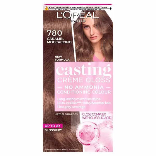 L'Oreal Casting Creme Gloss Semi-Permanent Hair Colour 780 Caramel Moccaccino