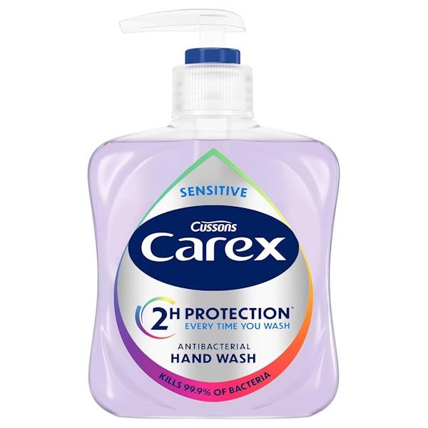 Carex Sensitive Antibacterial Handwash 250ml