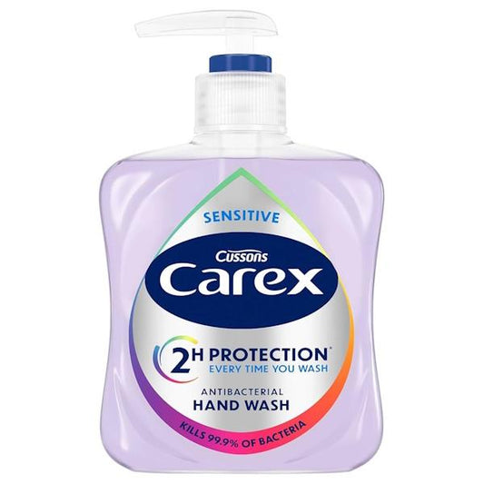 Carex Sensitive Antibacterial Handwash 250ml